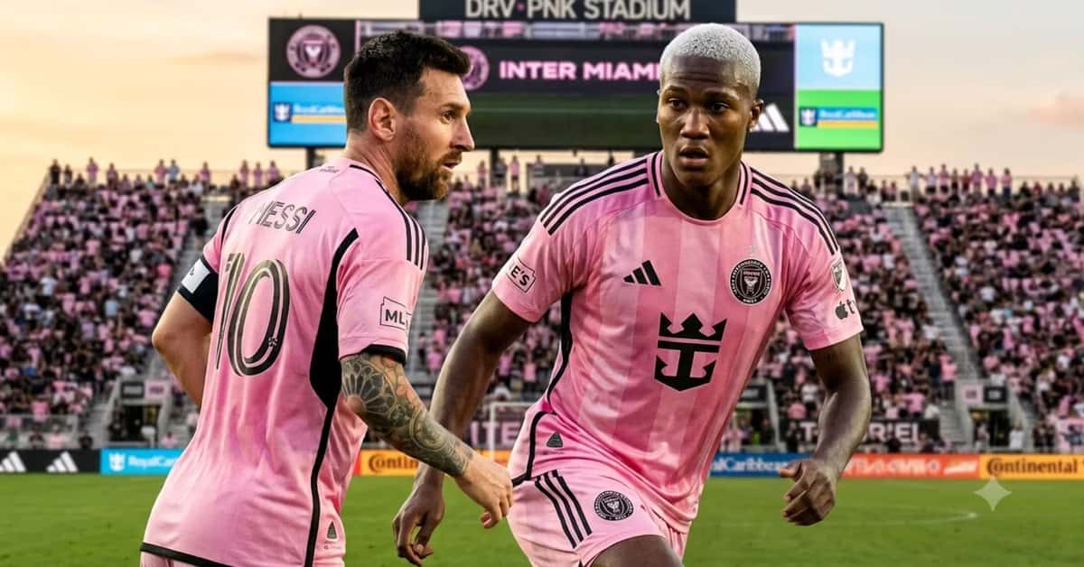 Fricio Caicedo con el Inter Miami