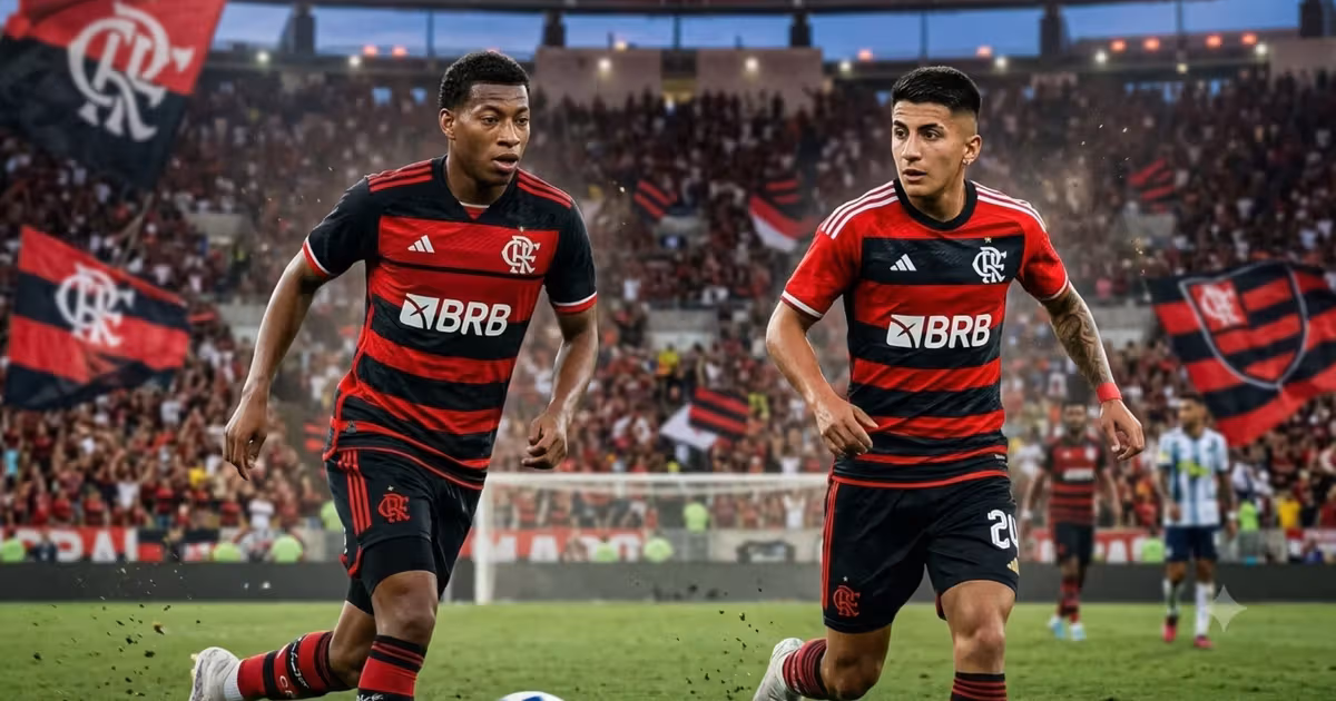 Plata y Almada en Flamengo