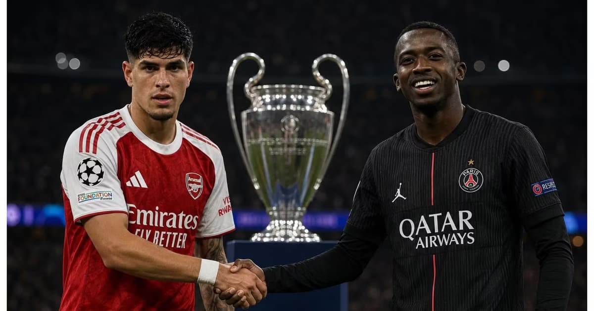 Piero Hincapié y Willian Pacho en la final de la Champions