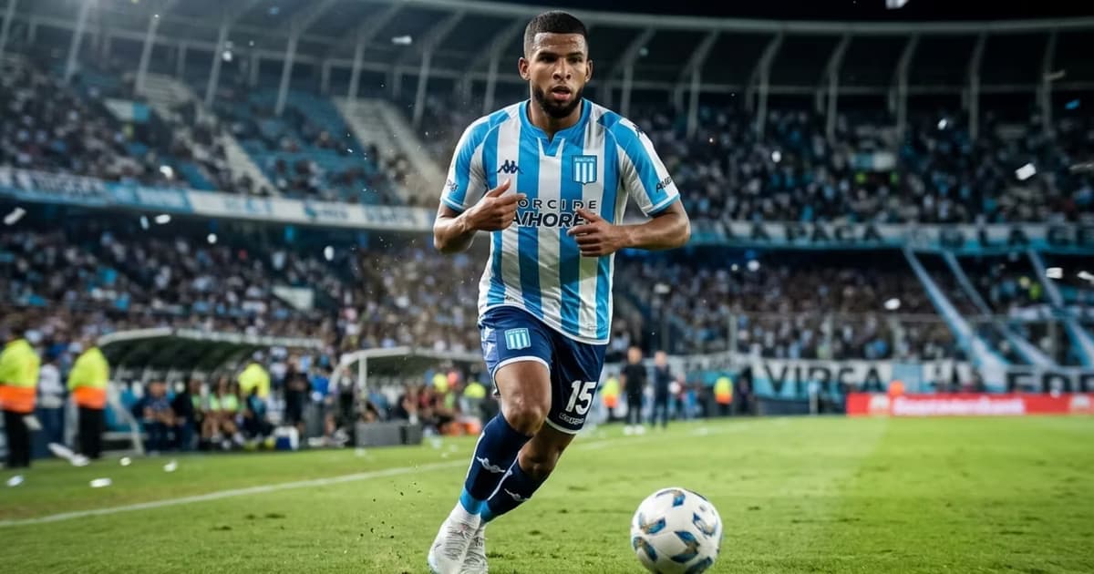 Pedro Vite como jugador de Racing