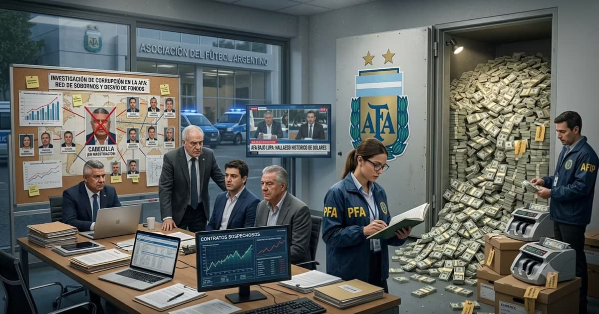 La AFA y una investigación de corrupción
