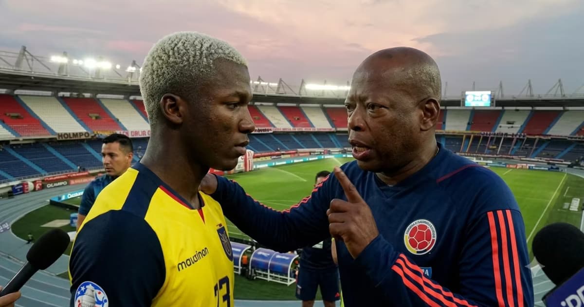 Tino Asprilla y Moisés Caicedo