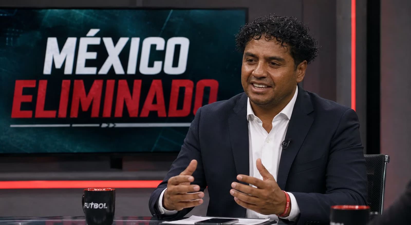 Franklin Salas hablando de la eliminación de México