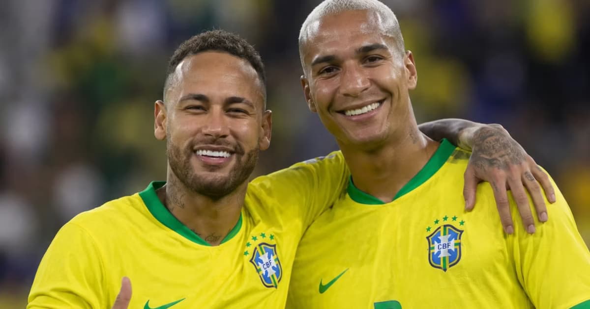 Neymar y Deyverson en Brasil