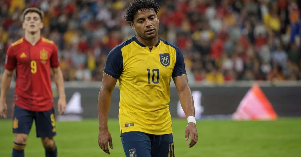 Franklin Salas en la selección de Ecuador