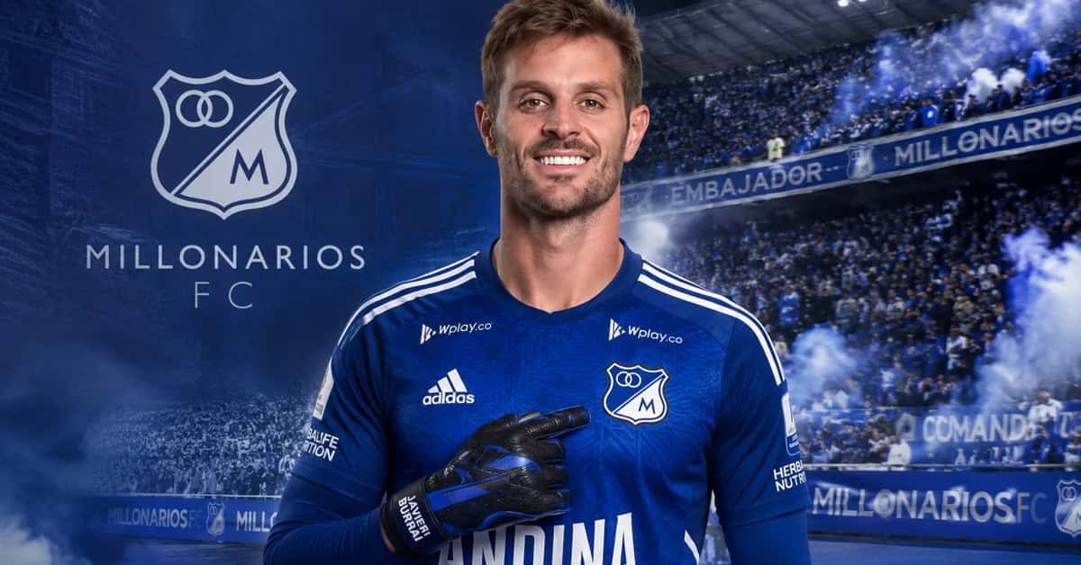 Javier Burrai con Millonarios FC