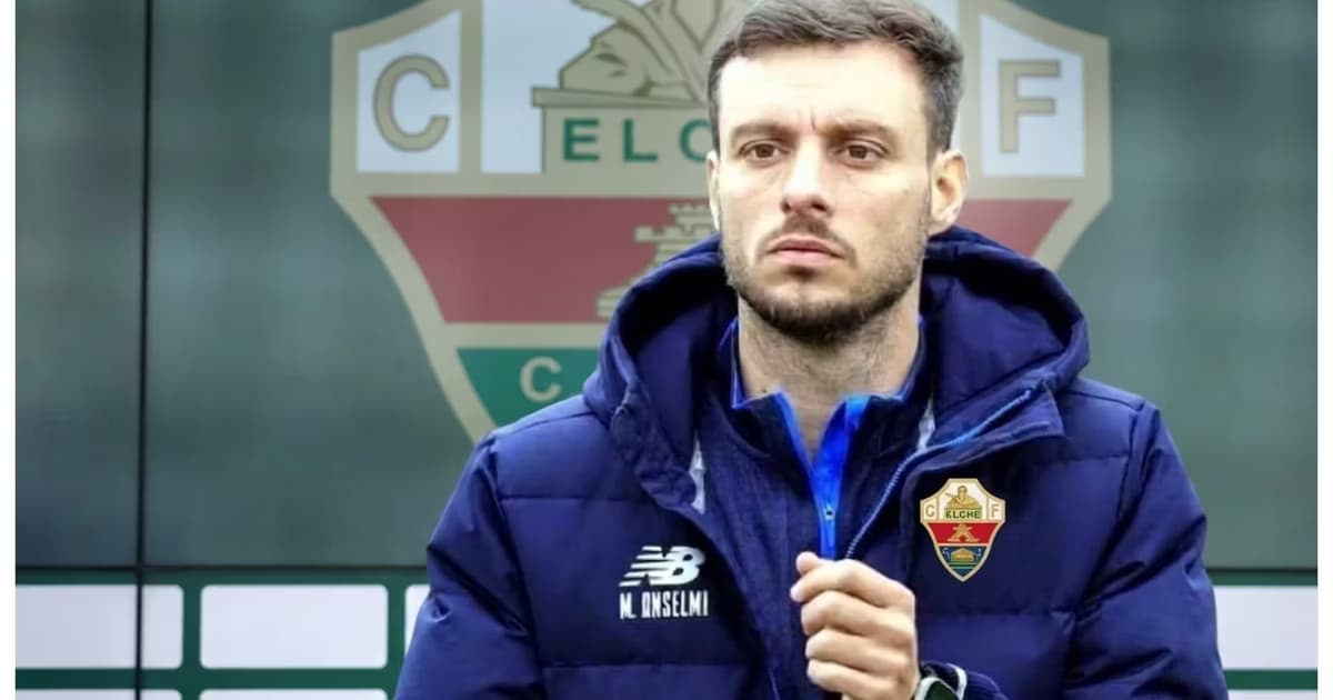 Martín Anselmi en el Elche