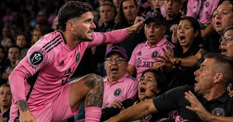 Rodrigo De Paul se enojó con su propia hinchada por no alentar al Inter Miami