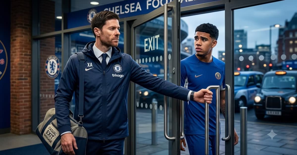 Xabi Alonso y Kendry Páez en el Chelsea