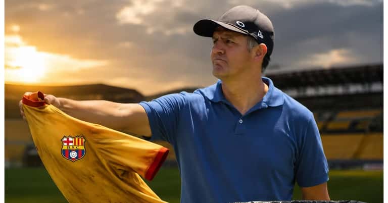 A Carlos Soldadito Castro no le fue bien en Barcelona SC, se retiró y entrena en Segunda Categoría