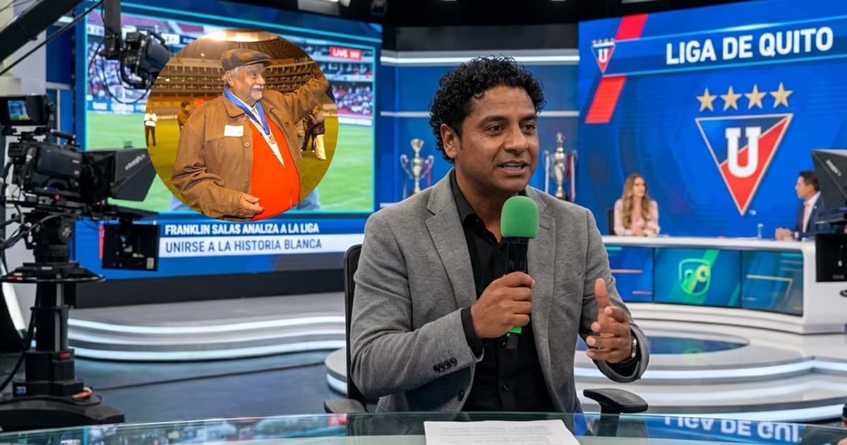 Franklin Salas hablando de LDU