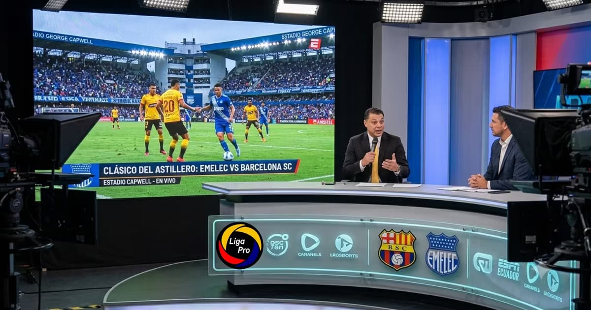 Carlos Alfaro Moreno comentando el Clásico del Astillero