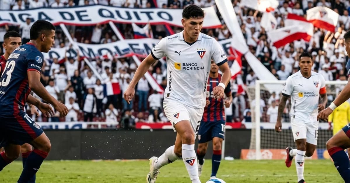 Allan Wlk jugando con LDU