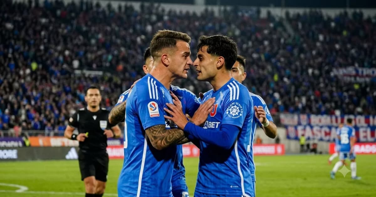 Franco Calderón y Javier Altamirano en la U de Chile