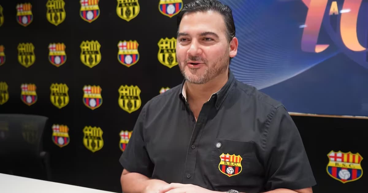 Antonio Álvarez, presidente de Barcelona SC