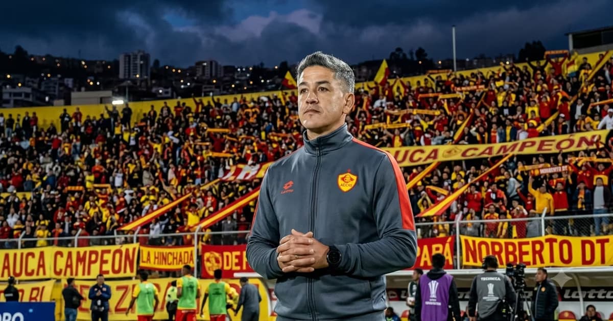 Norberto Araujo como DT de Aucas