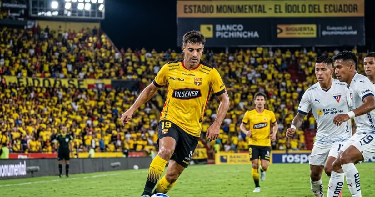Ignacio Malcorra jugando con Barcelona SC