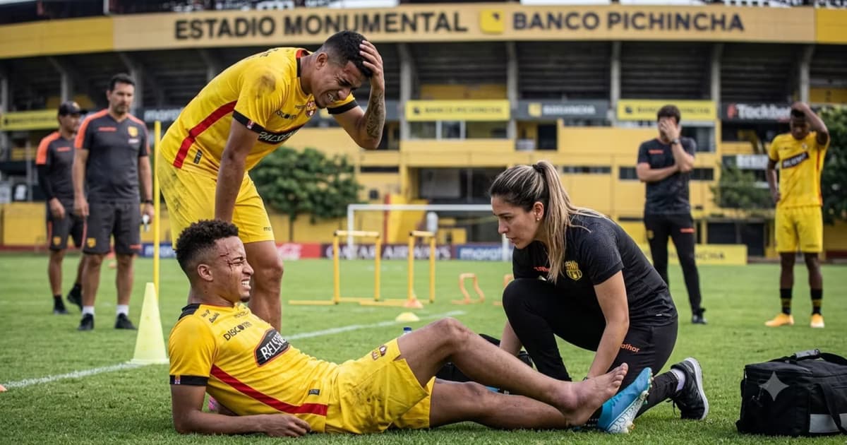 Byron Castillo lesionado con BSC