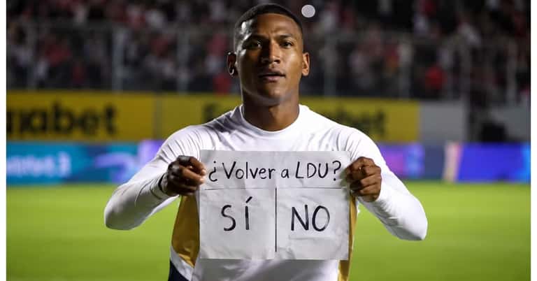 Carlos Gruezo sobre regresar a Liga de Quito: “No voy a volver”