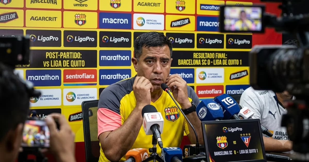 Cesar Farías tras la derrota de BSC