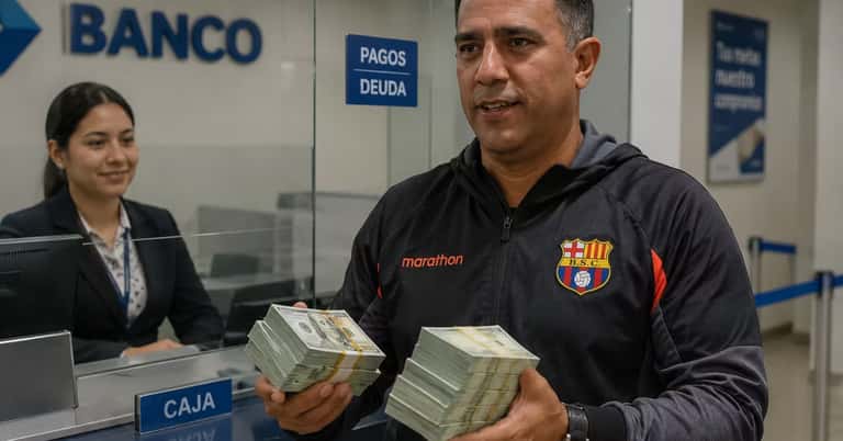 César Farías dijo que la deuda de Barcelona SC no es de 100 millones