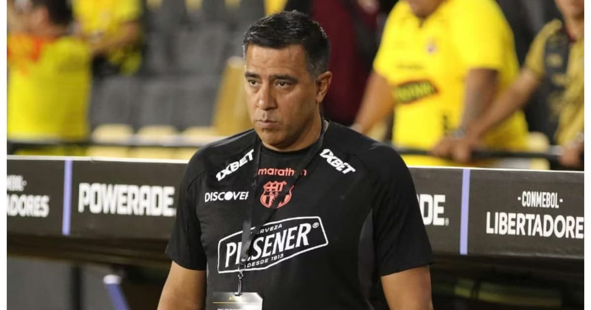 César Farías como DT de Barcelona SC