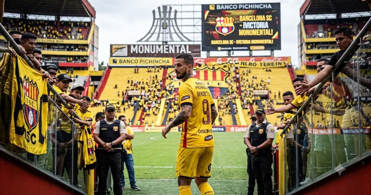 Darío Benedetto con Barcelona SC