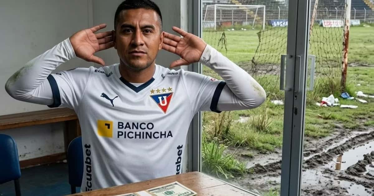 Andrés Chicaiza, ex jugador de Liga de Quito