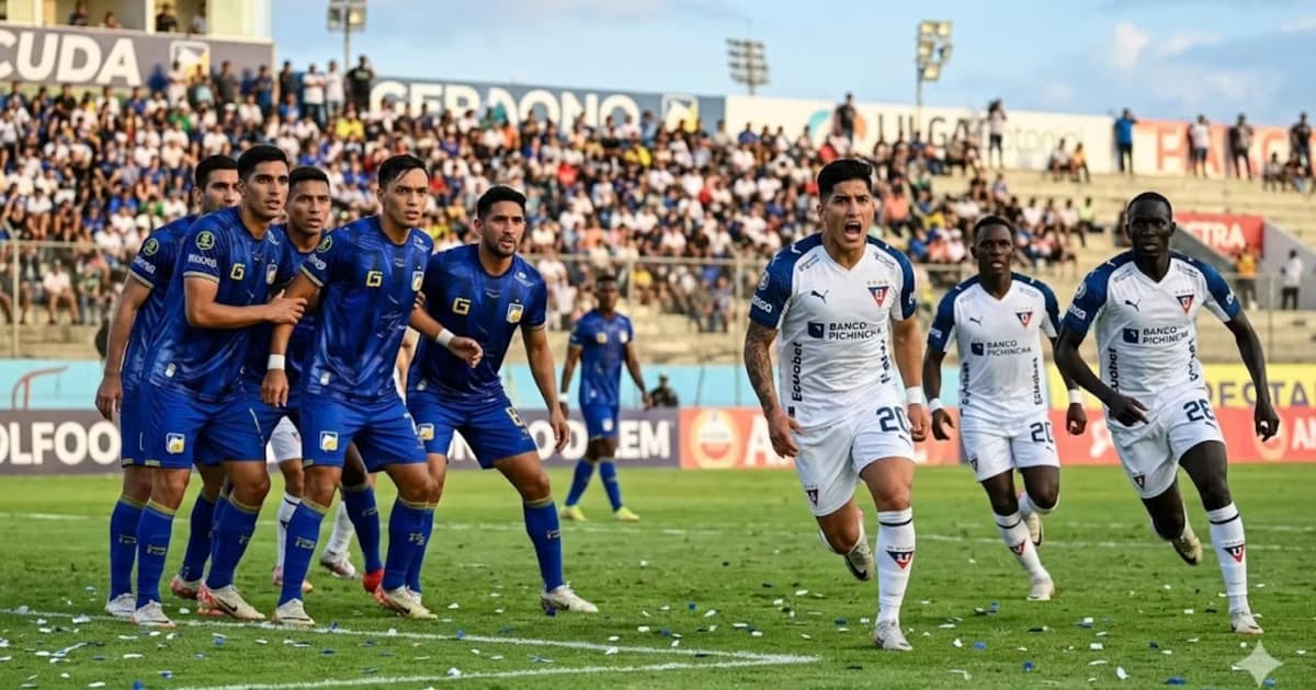 Liga de Quito vs Delfín SC
