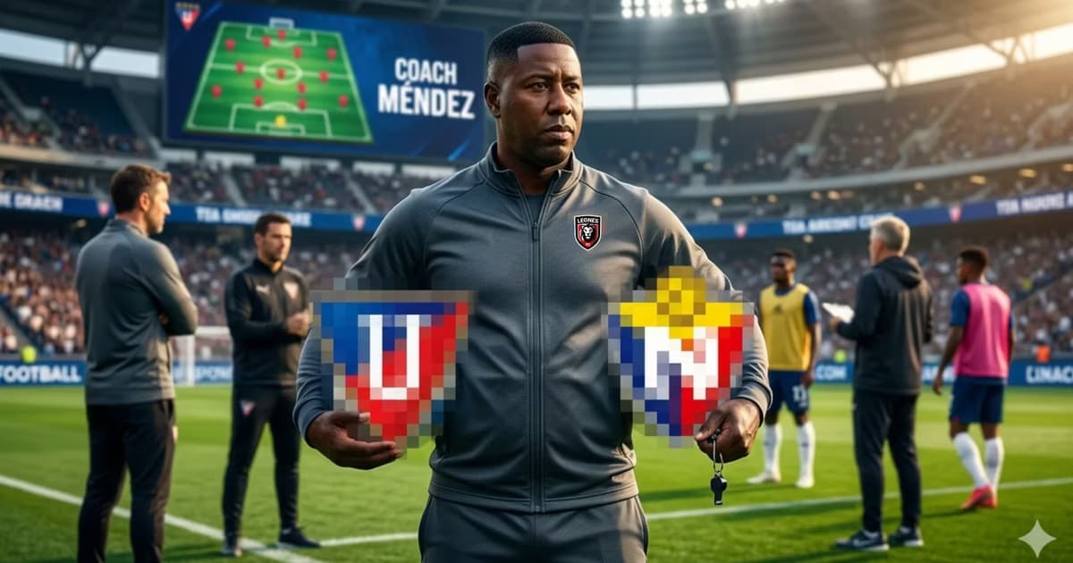 Edison Méndez en el estadio