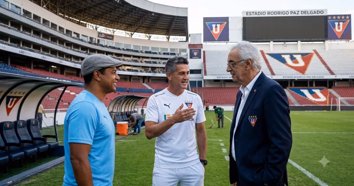 Franklin Salas y Fossati en Casa Blanca