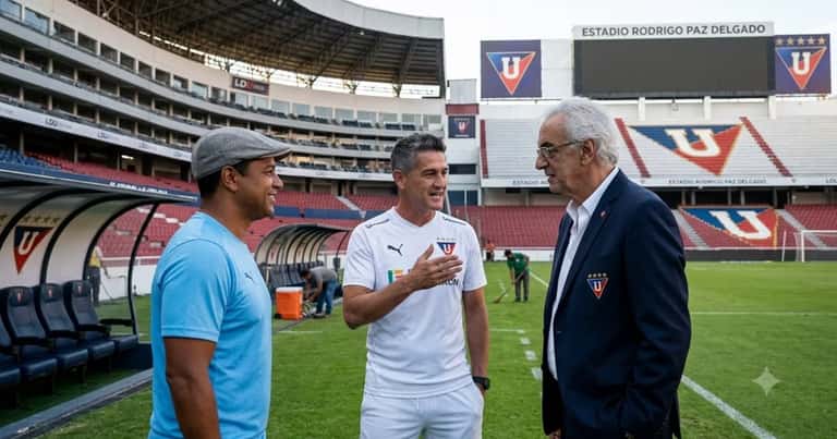 El Beto Araujo se molestó con Jorge Fossati y lo enfrentó cuando llegó a Liga de Quito