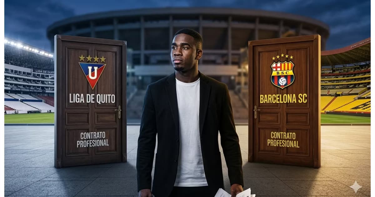 Félix Torres entre Liga de Quito y Barcelona SC