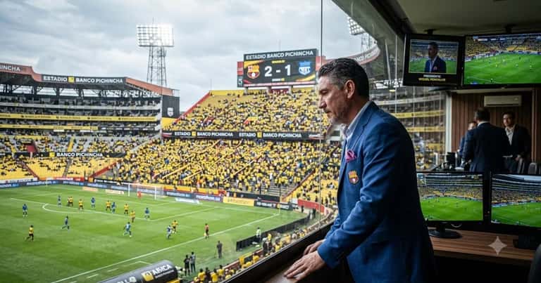 El futuro de Miguel Montalvo dependería del rendimiento deportivo de Barcelona SC
