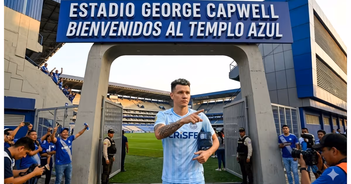 Byron Palacios entrando al Capwell