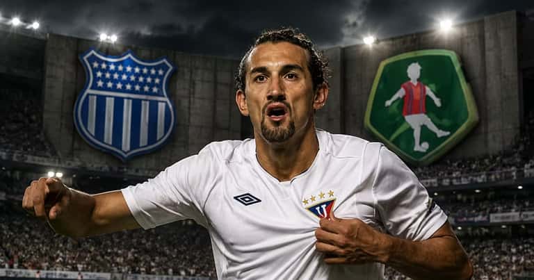 Emelec y Mushuc Runa podrían contratar a Hernán Barcos