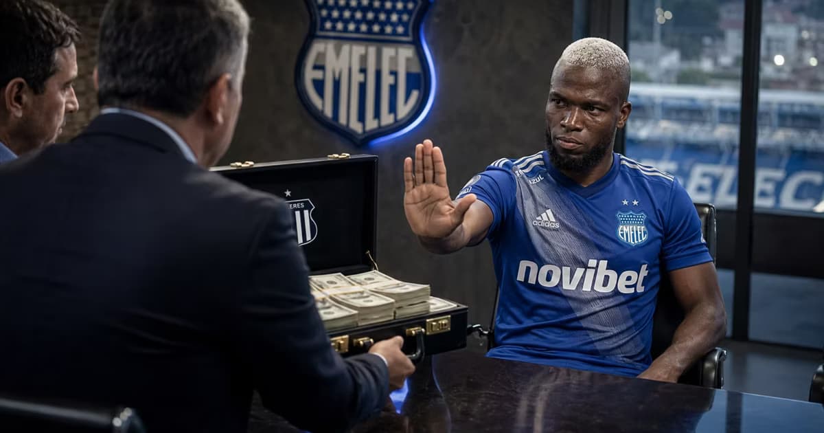 Enner Valencia rechazando una oferta de Talleres