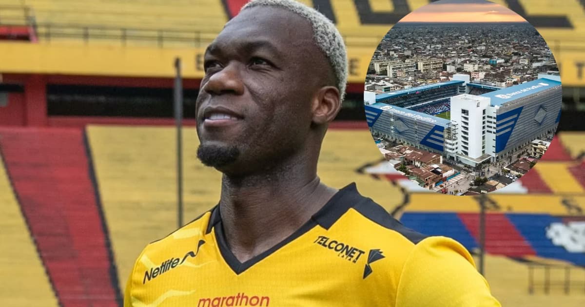 Felipe Caicedo y el estadio Capwell