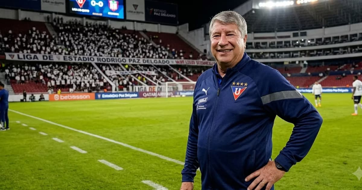 Hernán Darío Gómez como DT de Liga de Quito