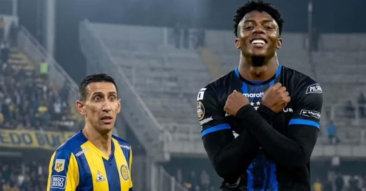 Ángel Di María y Djorkaeff Reasco