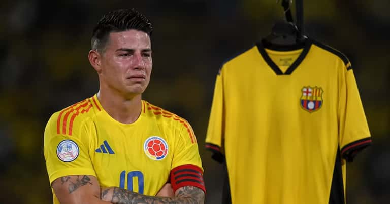 James Rodríguez fue ofrecido a comienzos de año a Barcelona SC