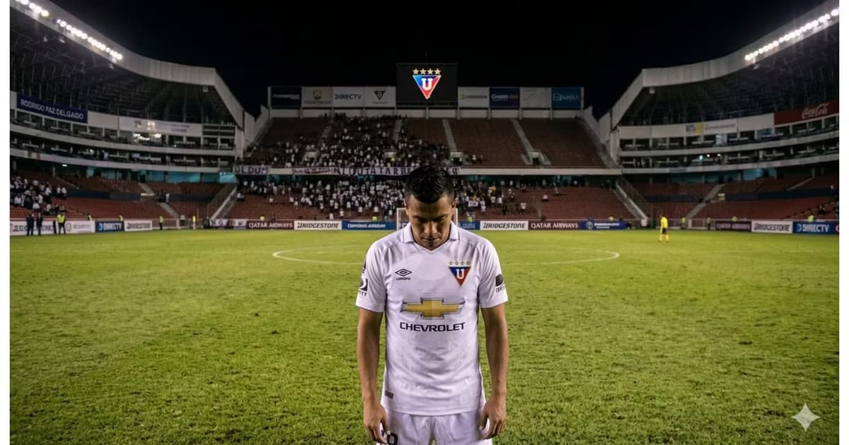 Jhonny Uchuari en Liga de Quito