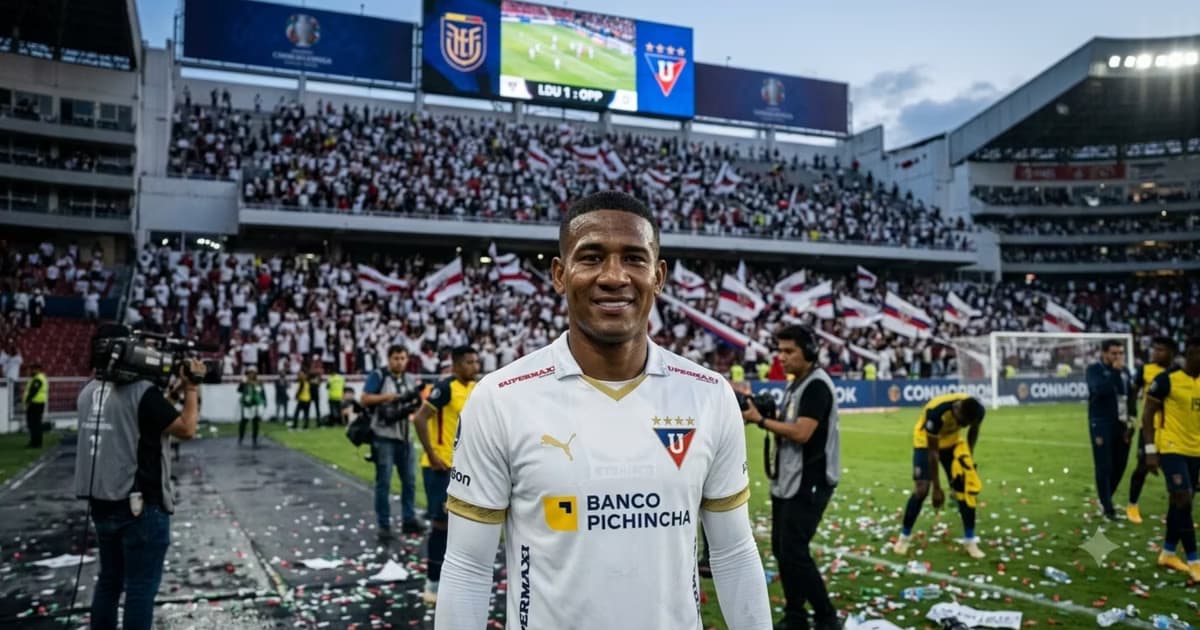 José Carabalí en Liga de Quito