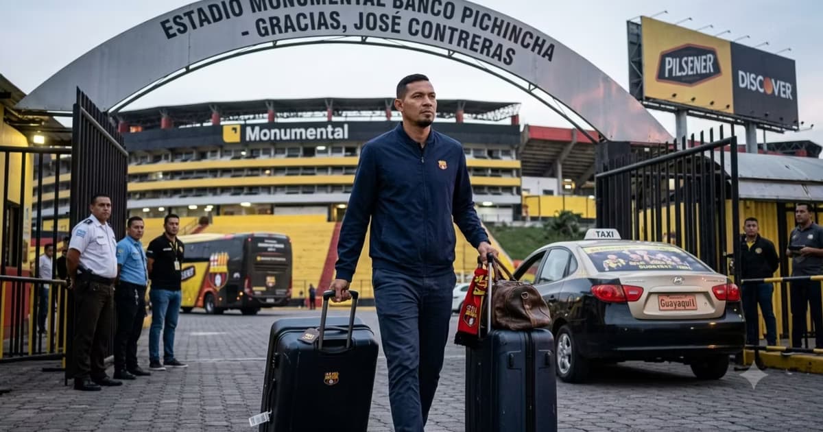 José Contreras saliendo de BSC