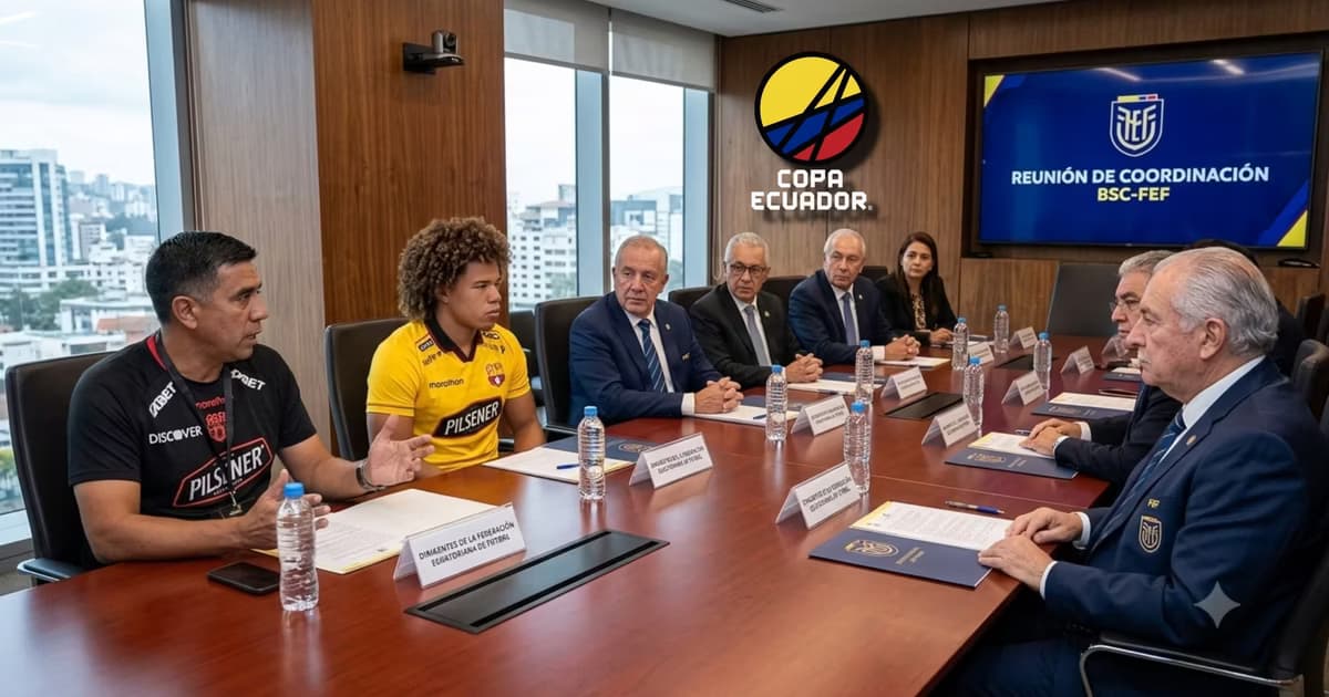 César Farías y Erick Mendoza en la FEF