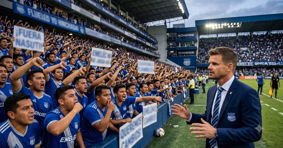Nasuti como DT de Emelec