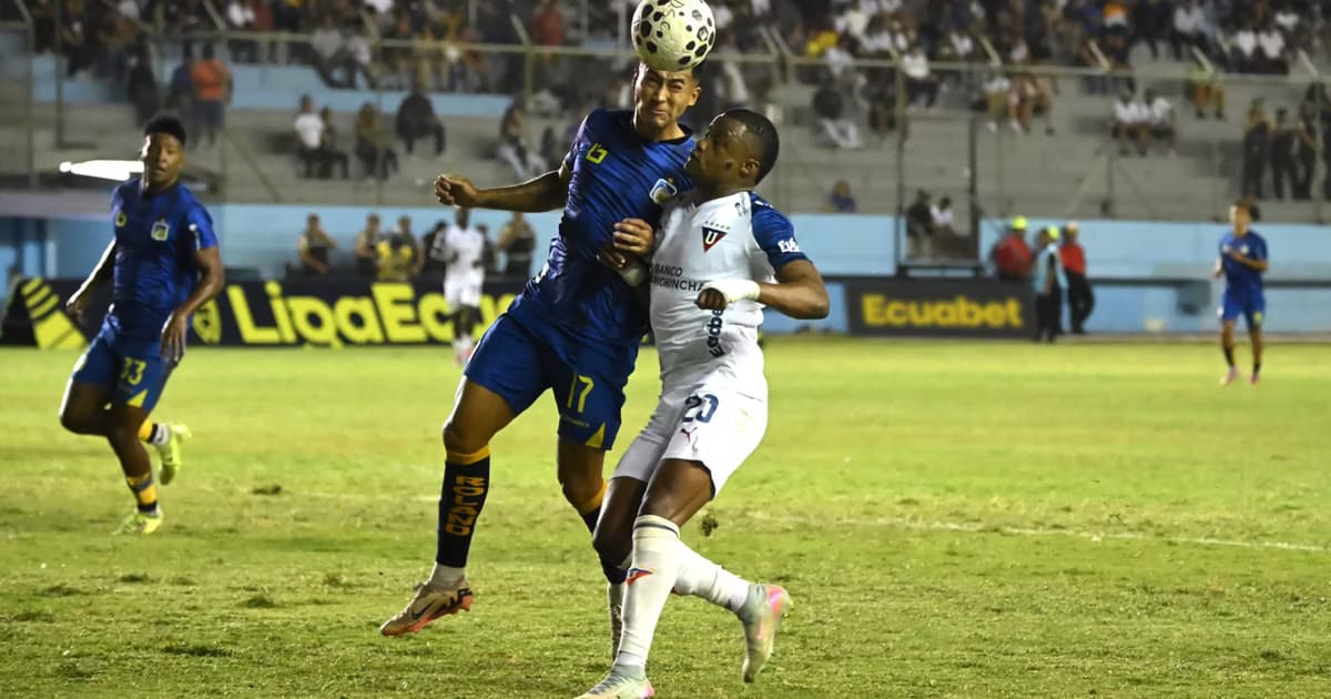 Liga de Quito vs Delfín SC