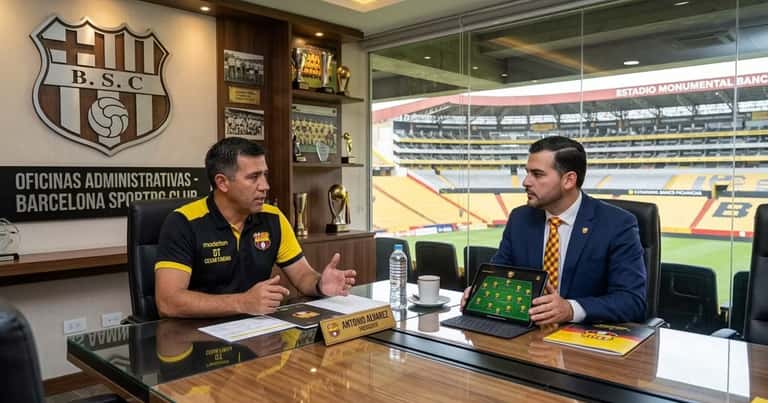 La millonaria cláusula de César Farías frena cualquier intento de salida en Barcelona SC