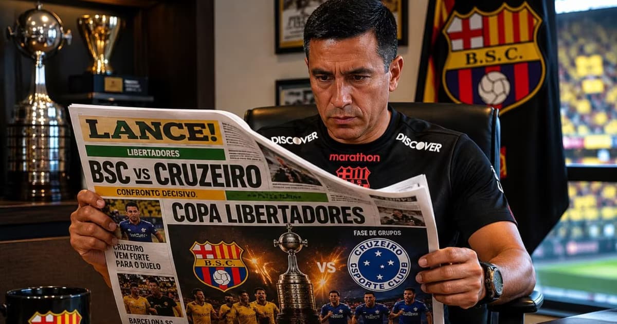 Farías leyendo la prensa brasileña