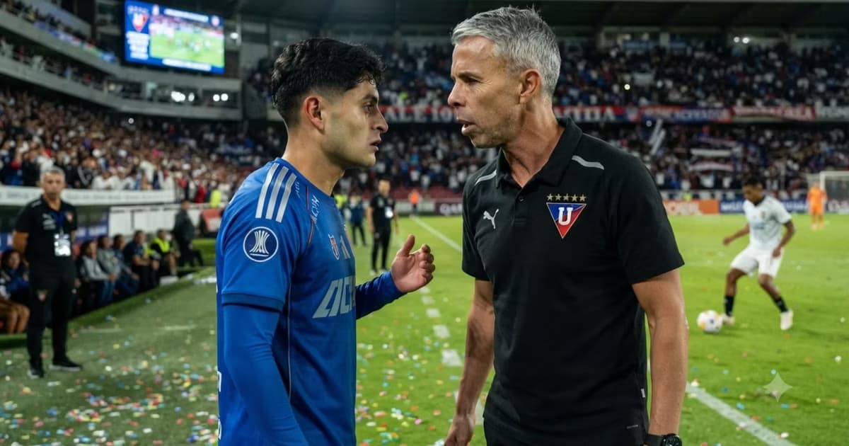 Gustavo Álvarez y Javier Altamirano charlando
